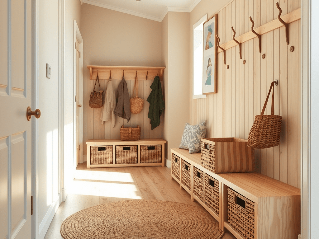 Aménager un mudroom : conseils pour un espace&nbsp;pratique